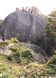 護摩壇岩の写真