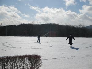 雪遊び３